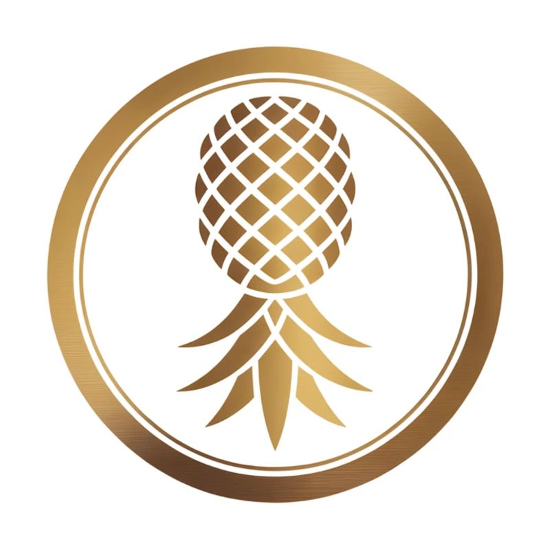 Gold Pineapple Logo