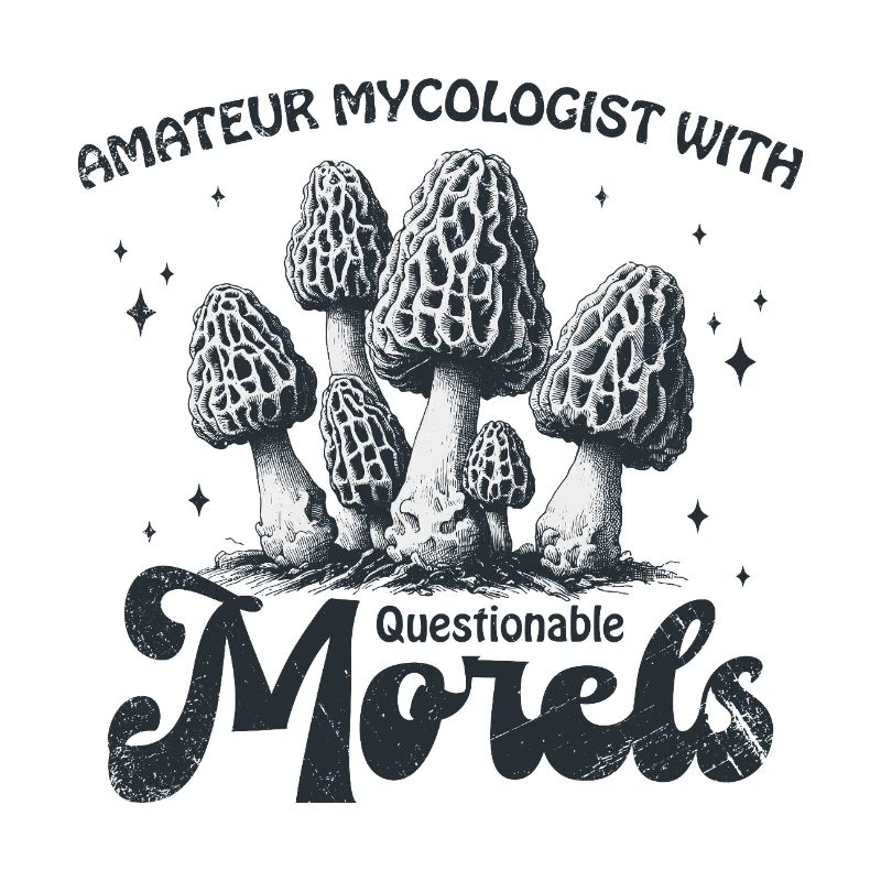 Amateur Mycologist With Questionable Morels