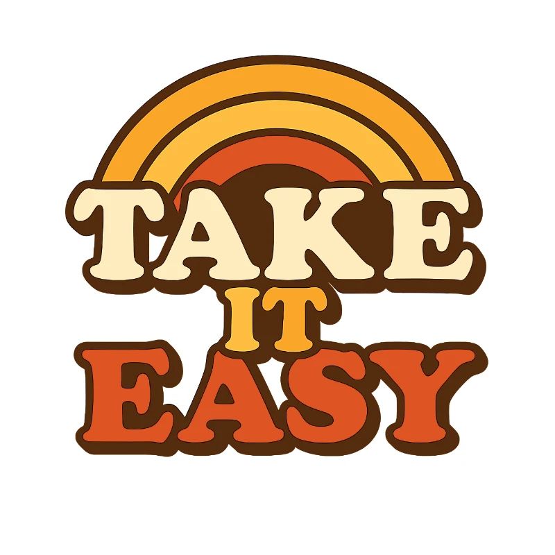 Take It Easy Retro Design