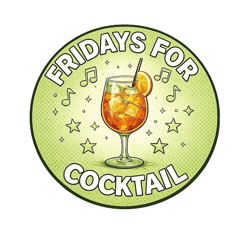 Friday Cocktail Retro Design