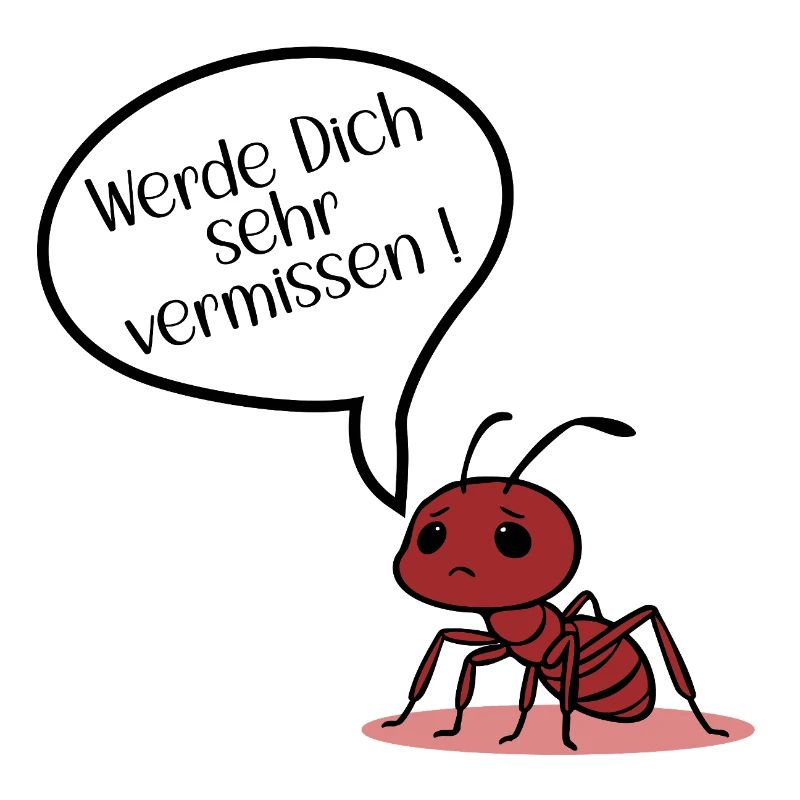 Abschied Ameise