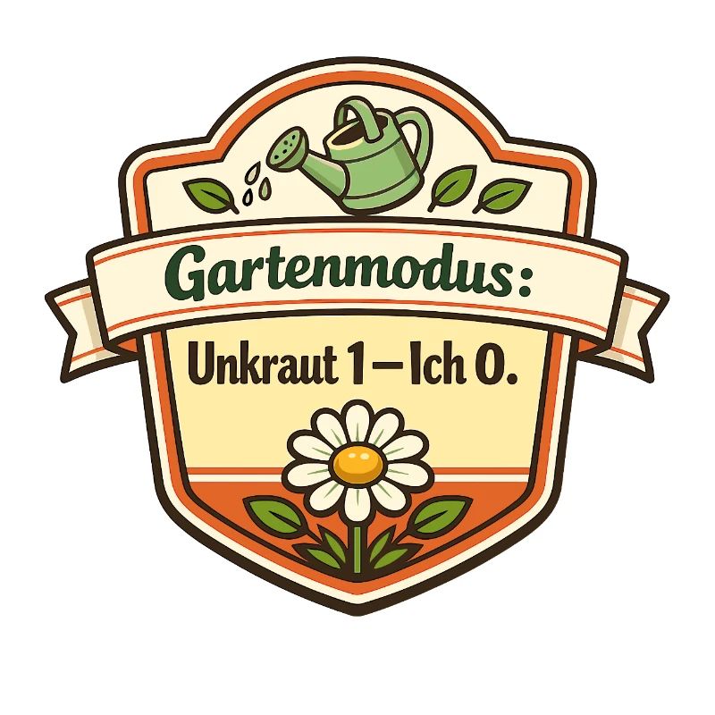 Gartenmodus Unkraut 1–Ich 0