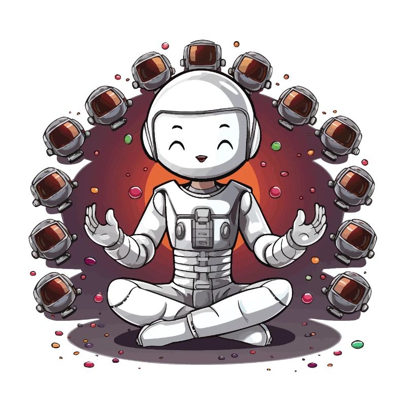 Le yogi de l’espace dans Astronaut