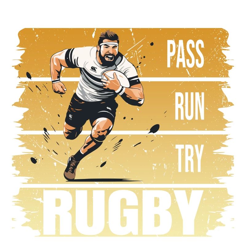 Pass - Run - Try - Rugby