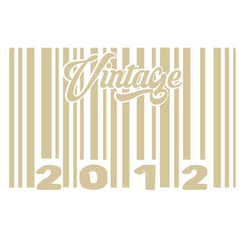 vintage 2012 Barcode 2012: Year 2025.