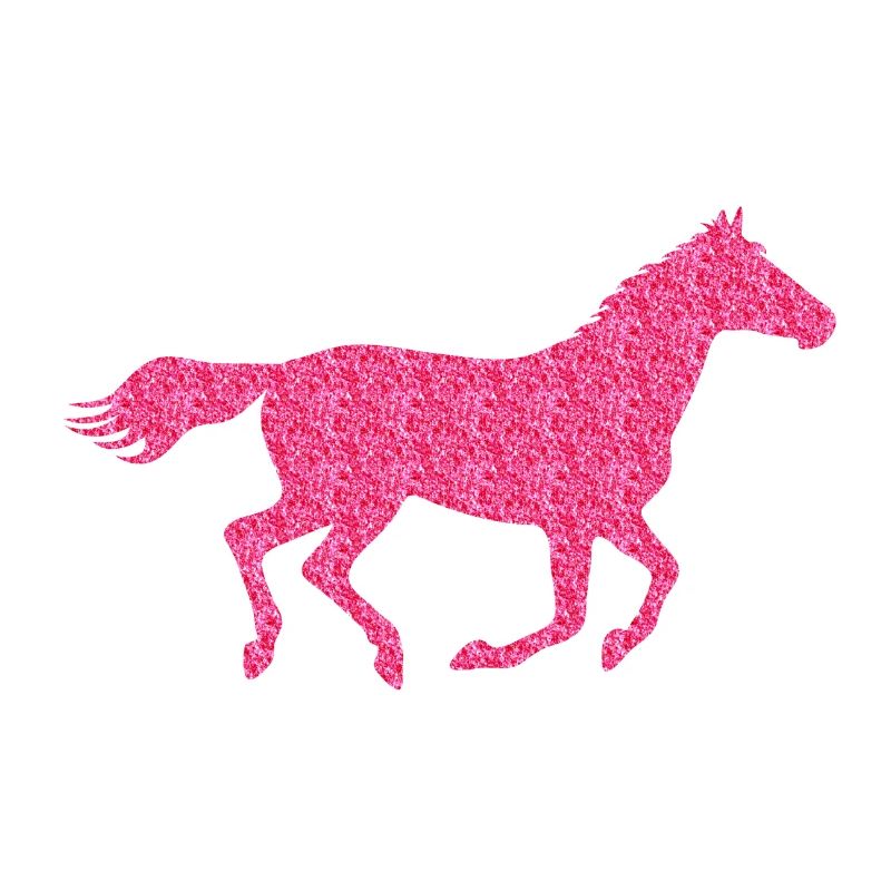 cheval de paillettes