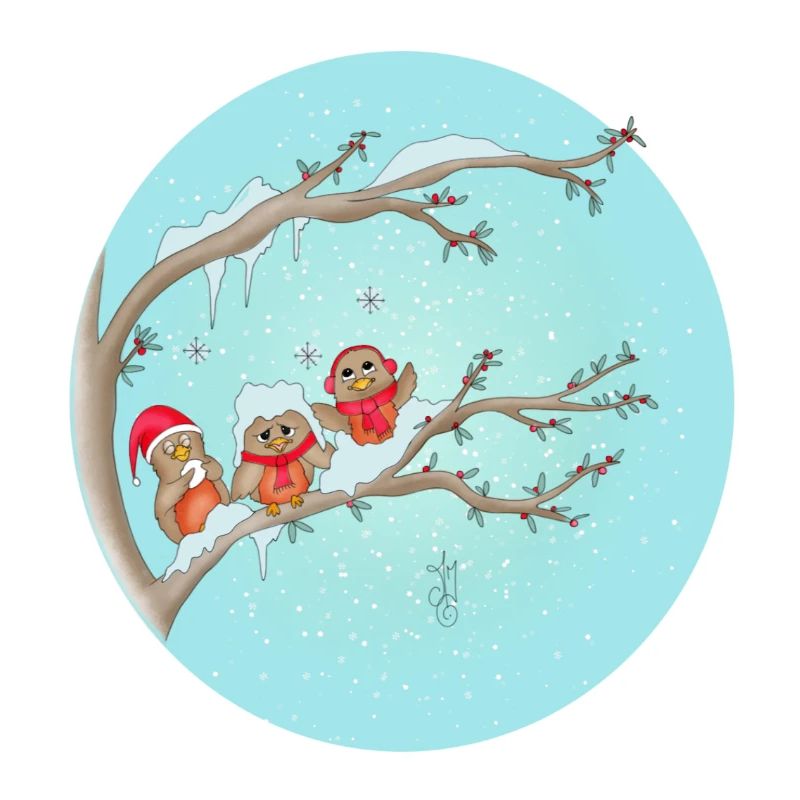 Oiseaux de Noël 