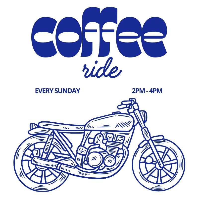 Coffee Ride Motorcycle