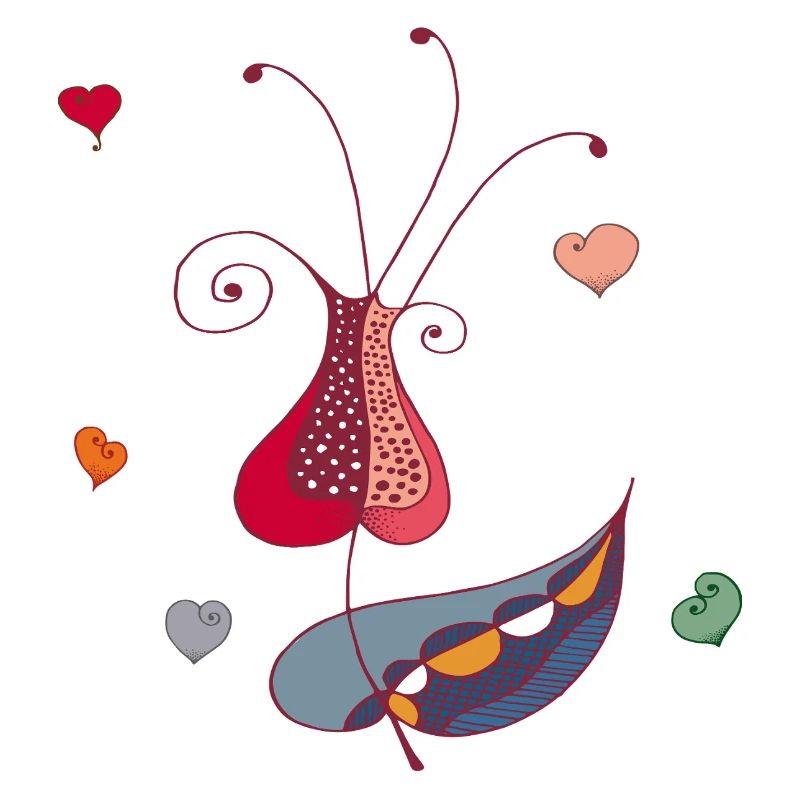 Herz Blume