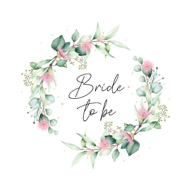 Bride To Be Bridal Bachelor Party Eucalyptus Boho