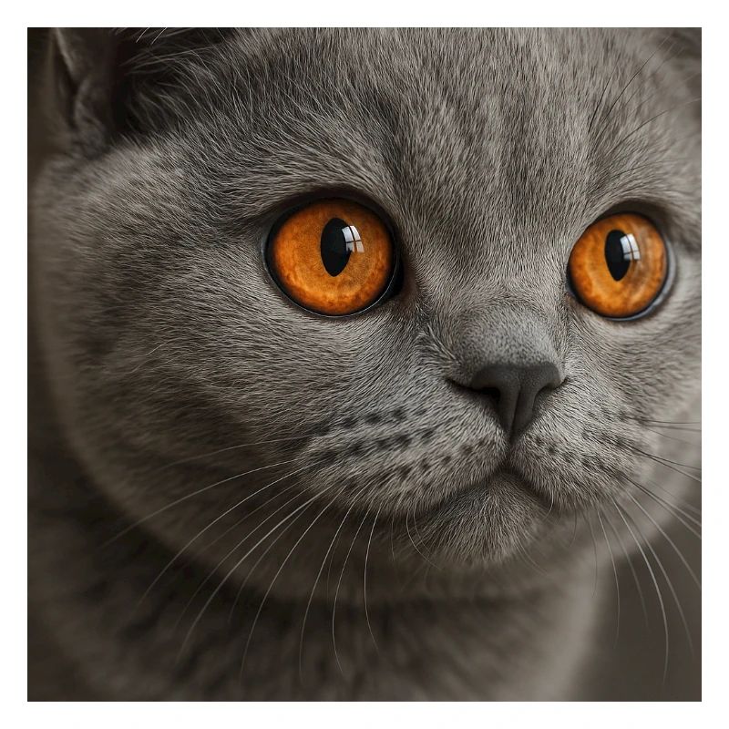 Conception détaillée de l’œil de chat