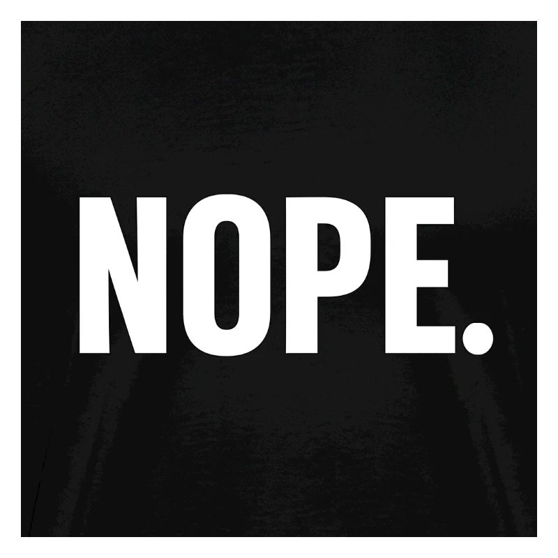 Minimalist NOPE Statement Design