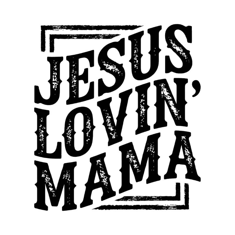 Jesus liebende Mutter Jesus loving Mama Muttertag