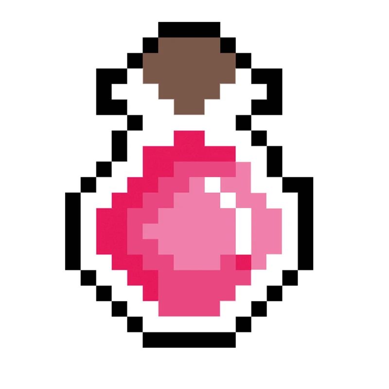 Drank pink pixel art