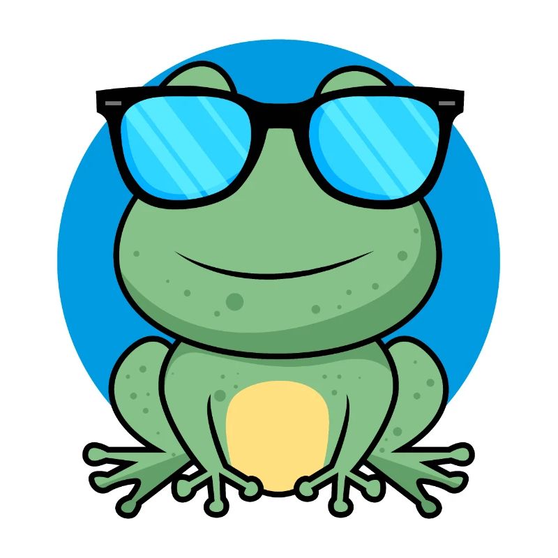 Grenouille cool