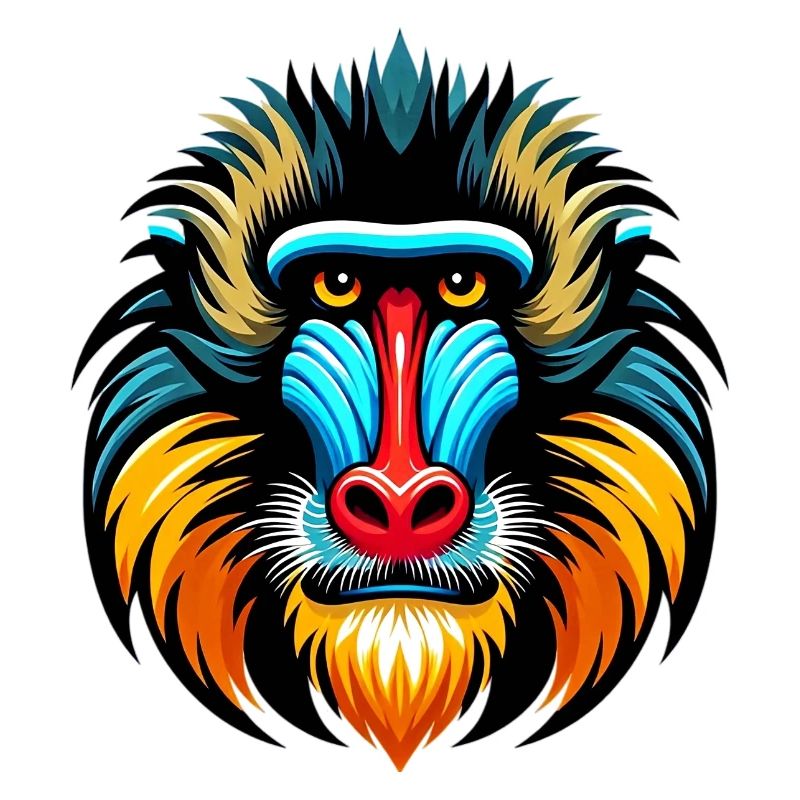 Mandrill-Affe
