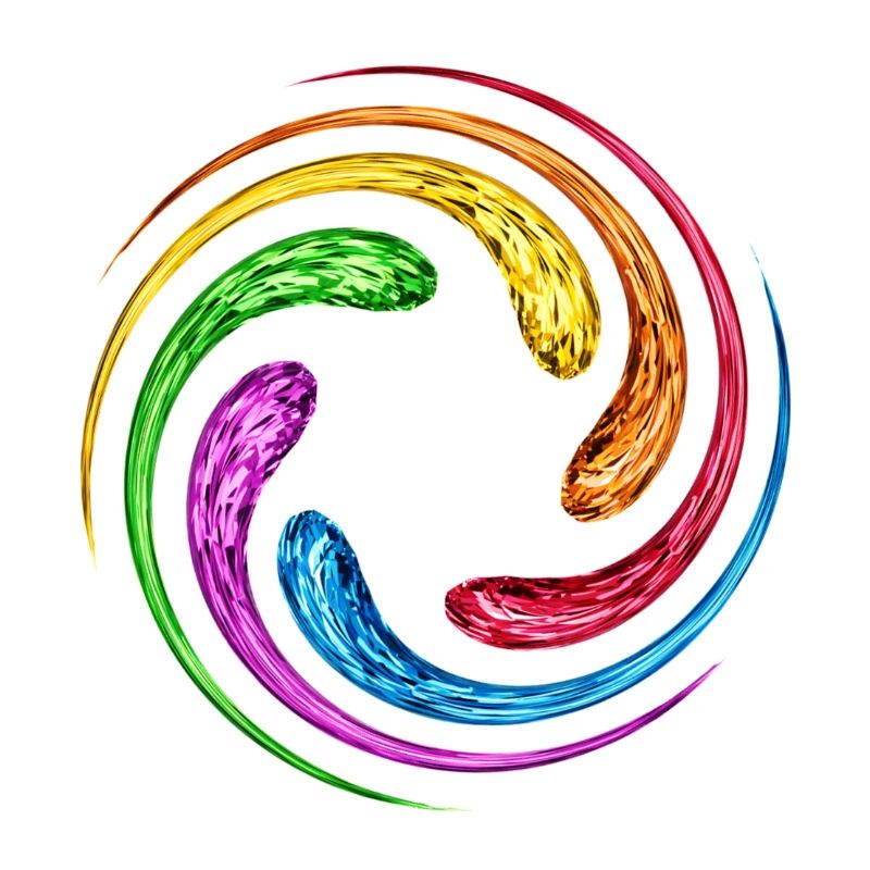 Infinity Spiral Infinity Stones Rainbow
