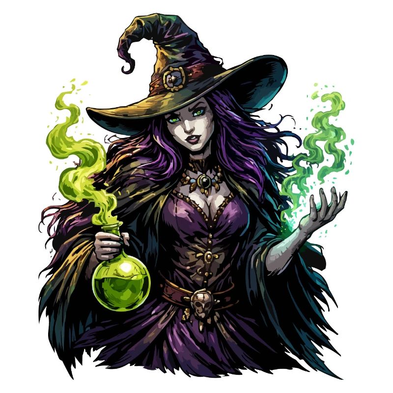 Witch with Potion