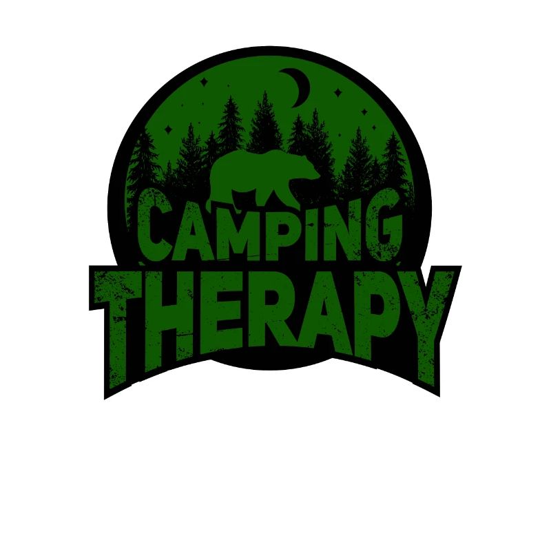 Camper Camping Forest Night Therapy Gift