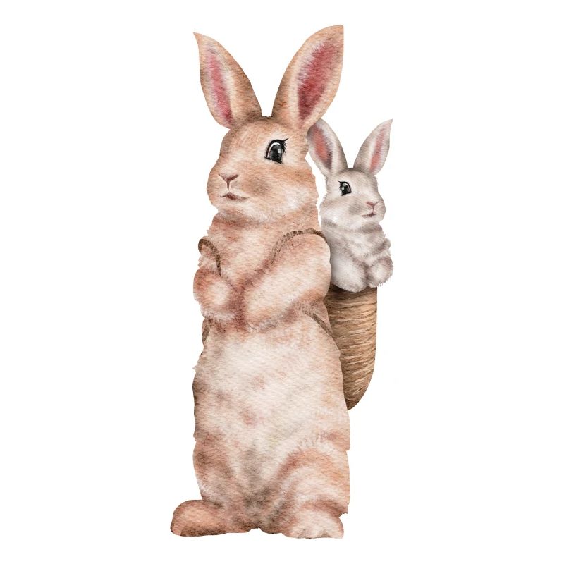 Rabbit Floppy Ear Easter Rabbit Mom