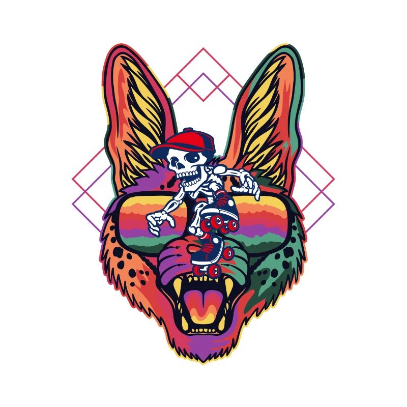 Pharaonic Neon Cat