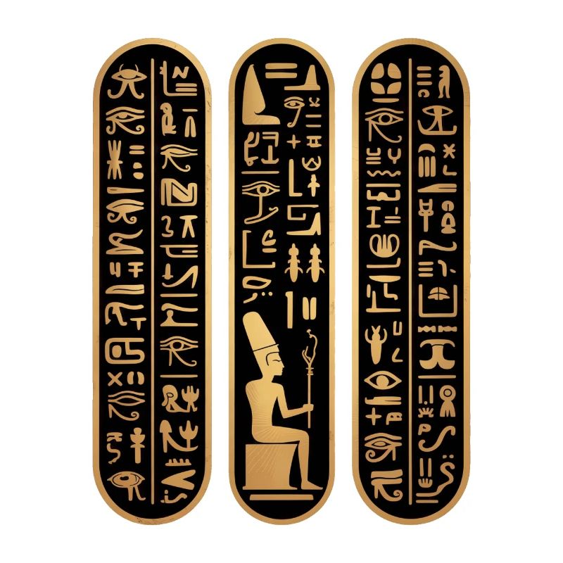 Egyptian hieroglyphs Egypt pyramid