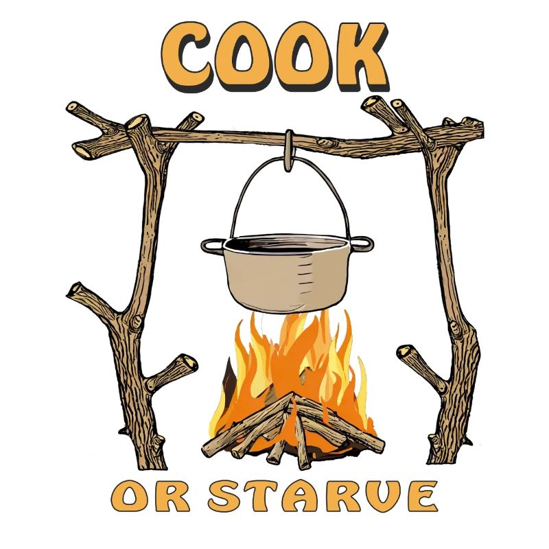 FIREPIT COOK OR STARVE