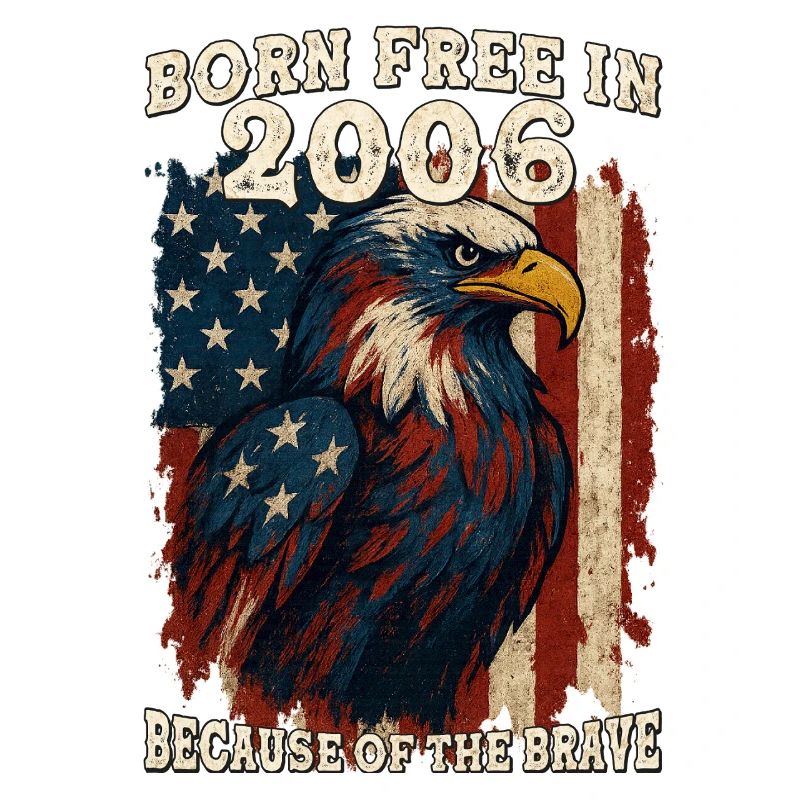 Né libre en 2006 - 19 ans libre du