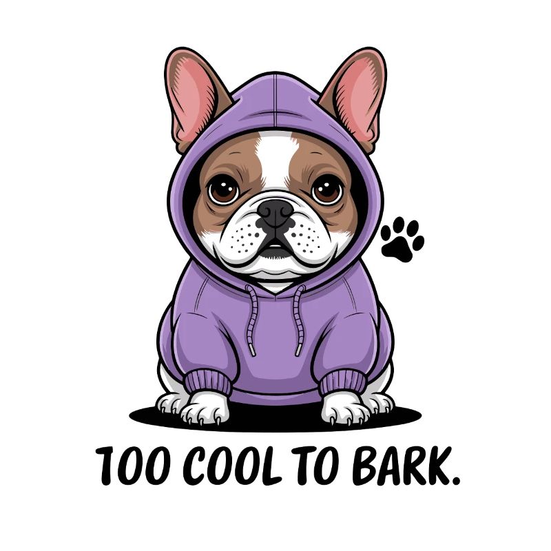 Trop froid pour aboyer : style bouledogue décontracté