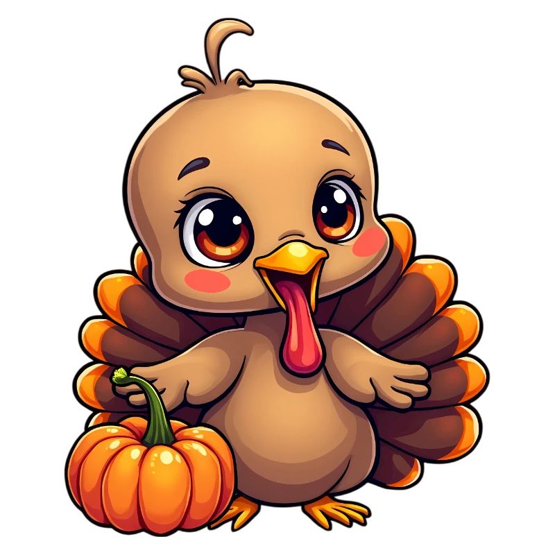 Bébé dinde de Thanksgiving