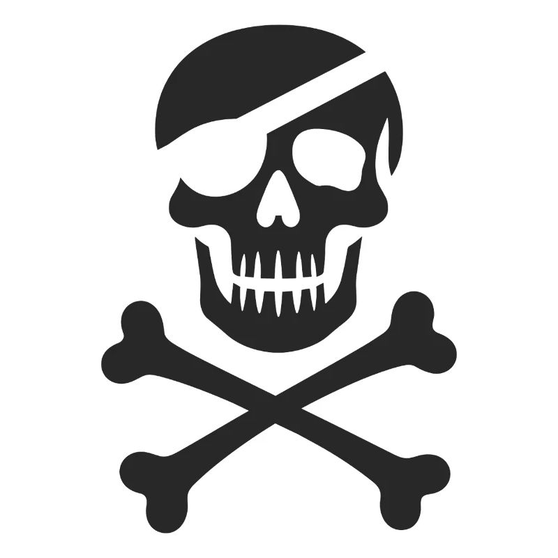 Le classique Jolly Roger Pirate Scream
