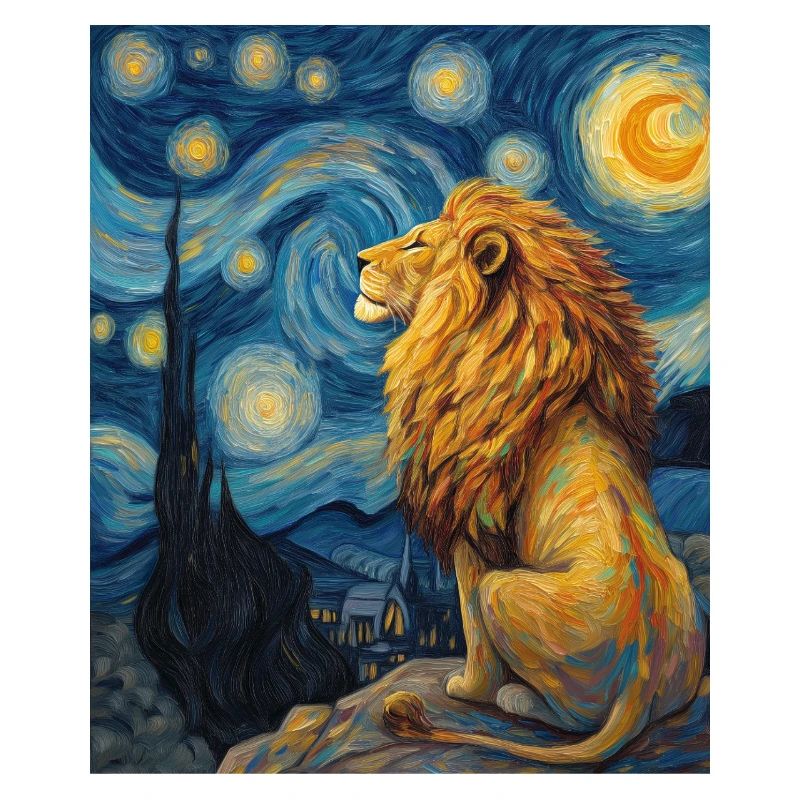 Löwe Van Gogh