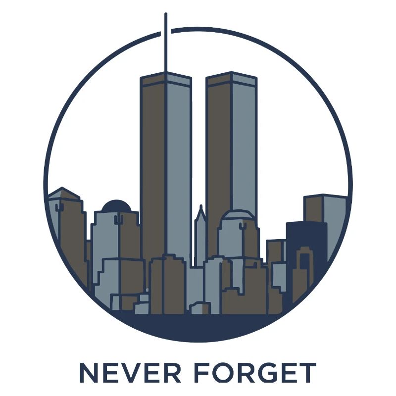 Never Forget Skyline Reminder