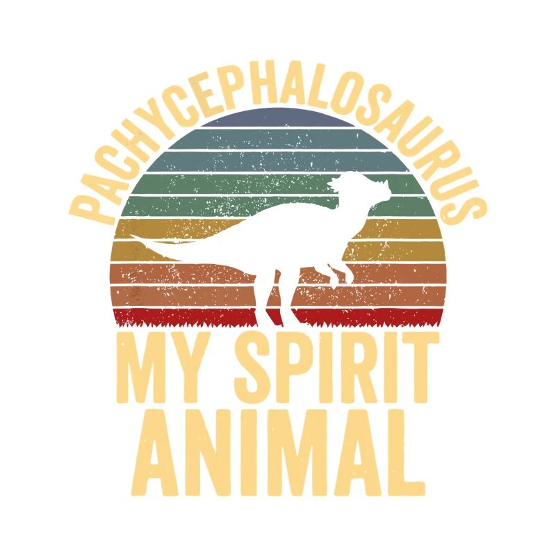 Dicker Geist: Dinosaurier-Tee