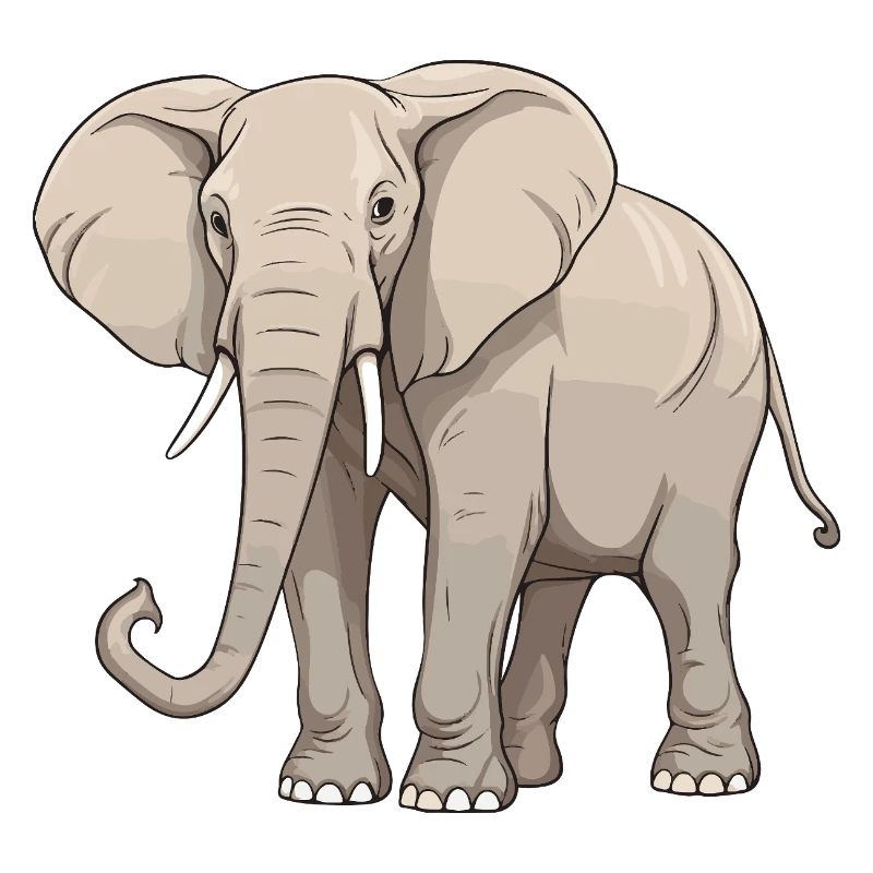 Elefant Tier