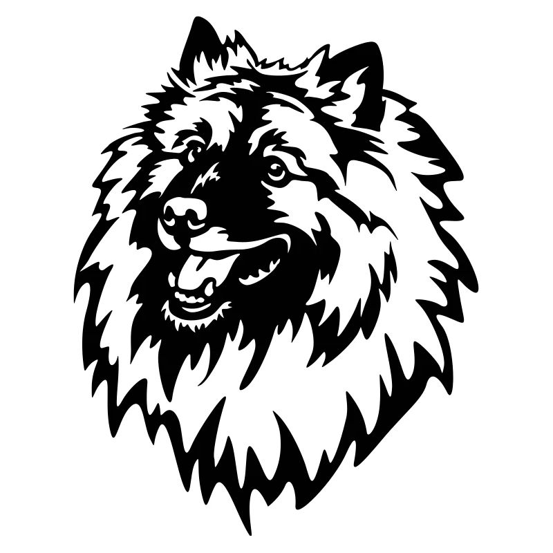 Tête de Wolfsspitz