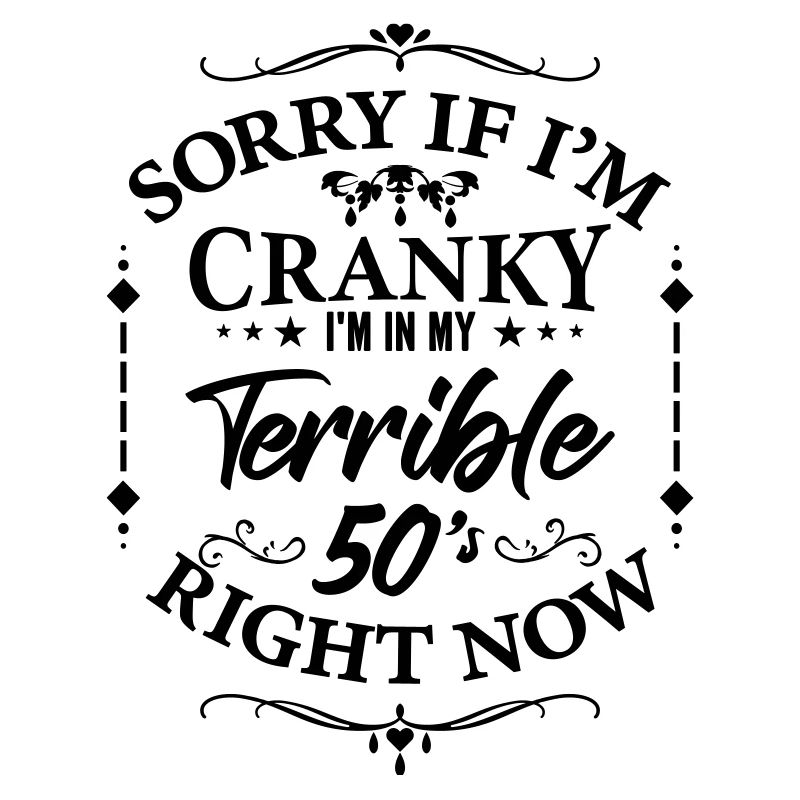 La terrible cinquantaine - humour sur la ménopause