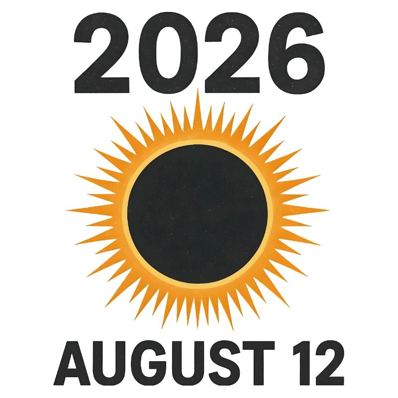 12 août 2026 - éclipse totale de Soleil