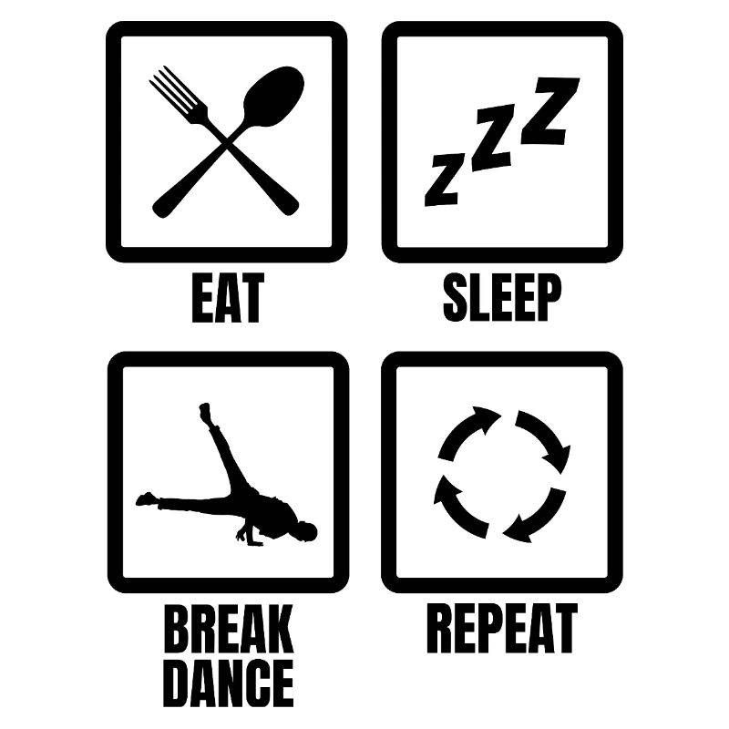 Routine quotidienne du breakdancer