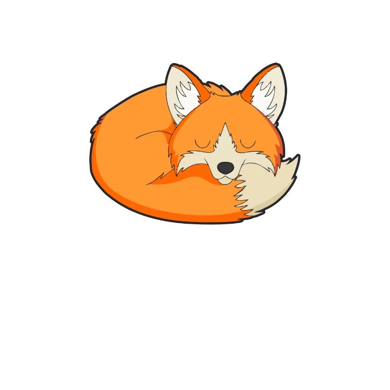 Sleeping fox