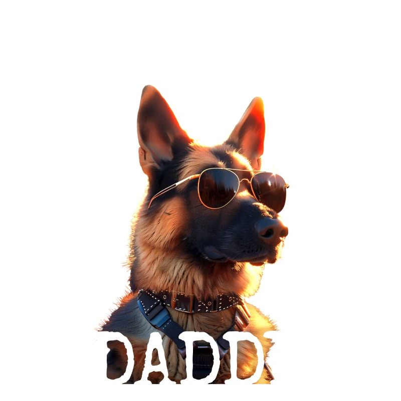German Shepherd Daddy Dad Dad Father's Day Shepherd Dogs