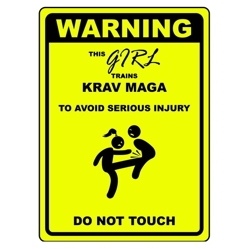 Warnung! Dieses Mädchen macht Krav Maga