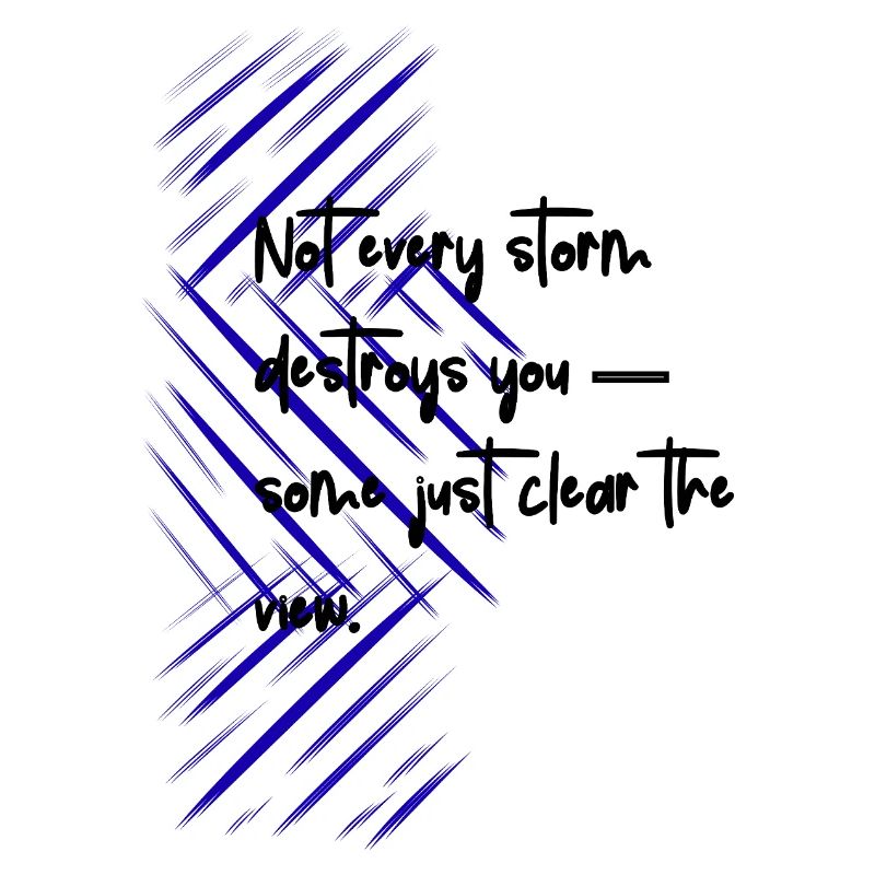 Blue Diagonal Hatch Abstract design