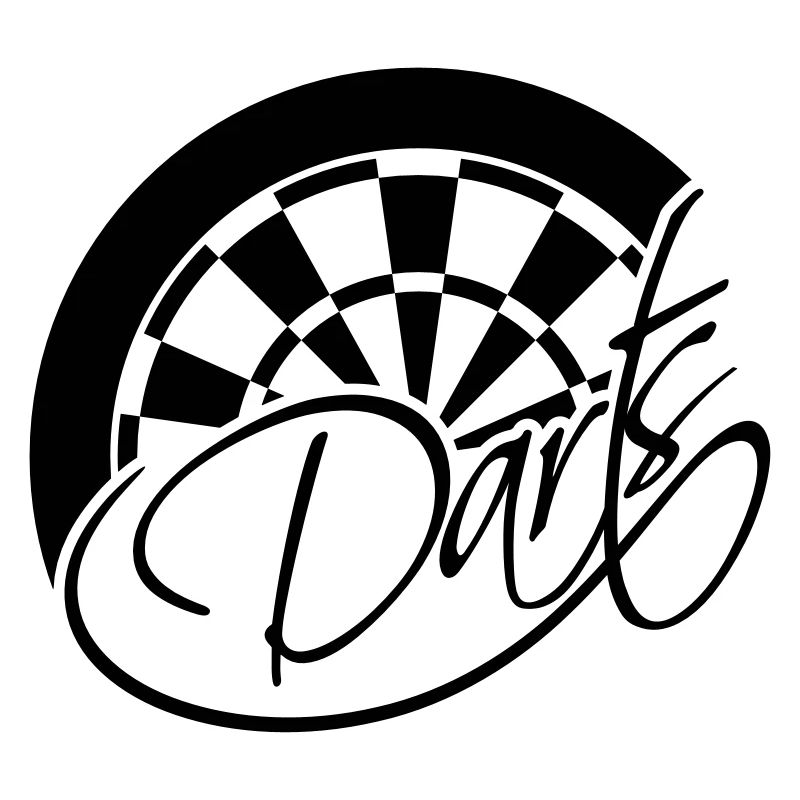 Darts Board Logo Design