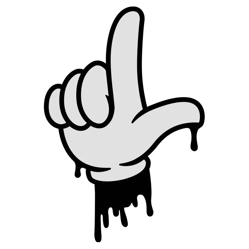 loser geste hand