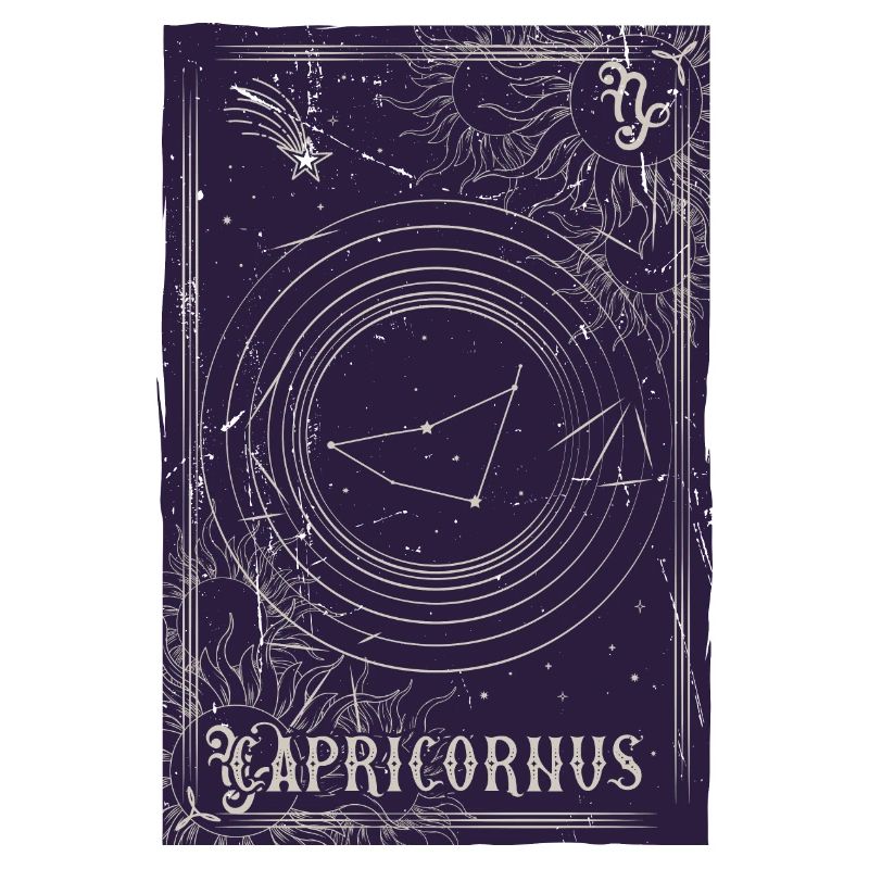 Capricorn Constellation Ring