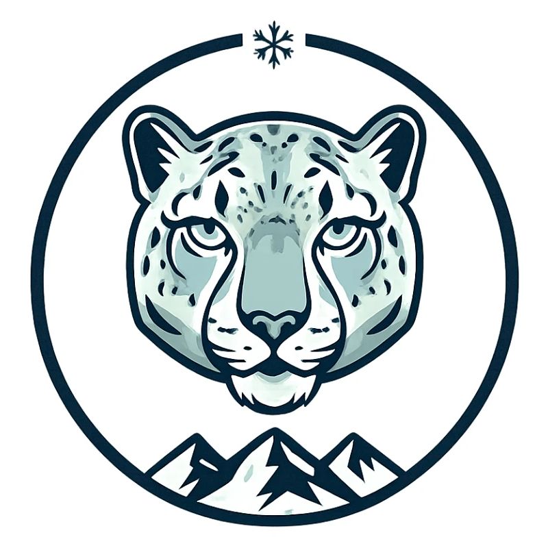 Léopard des neiges montagnard