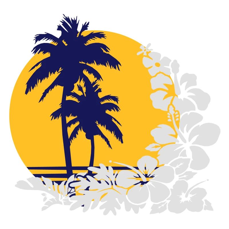 palm sunset