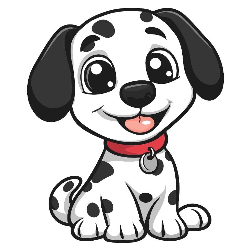 Chien Dalmatien Mignon