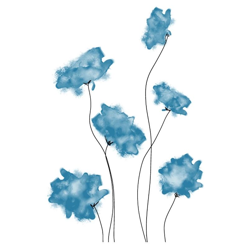 Blaue Blumen